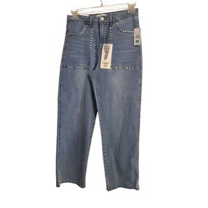 Vanilla Star Studded Juniors' Mid Rise Bootcut Jeans - New with tags - Size 28/8